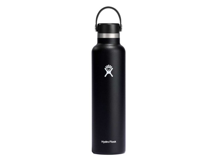 Hydro Flask Water Bottle 24 Oz Insulated in Black